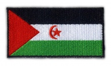 Flaga Sahary Zachodniej 8,6 x 4,4 cm