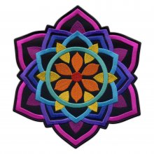 MANDALA - czarna, duża 20 cm