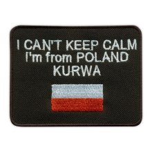 I CAN'T KEEP CALM - wersja pozioma 9 x 7 cm