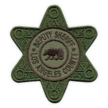 Deputy Sheriff - LOS ANGELES COUNTY - gwiazda zastępcy szeryfa, gaszona